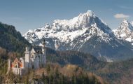 Bayern, Schwaben - Hohenschwangau Königsschlösser, Schloss Neuschwanstein 01.JPG