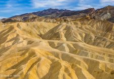 SEHNSUCHTSLANDSCHAFTEN im Amerikanischen Westen - Zabriskie Point im Death Valley