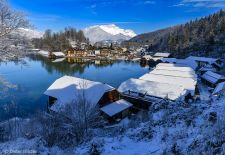 Mein Berchtesgadener Land - Wunderschön zu jeder Jahreszeit - Winteridyll an der Seelände, Schönau