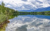 Alberta, Canadian Rockies - Jasper Area  Pyramid Lake 03.JPG