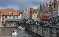 Städte, Belgien - Brügge  Zentrum - Rozenhoedkaai 01.JPG