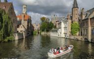 Städte, Belgien - Brügge  Zentrum - Rozenhoedkaai 02.JPG