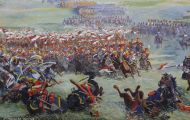 Wallonisch-Brabant, Waterloo - Schlacht von Waterloo  Panorama 06.JPG