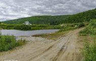 Yukon Territorries, Klondike - Dawson City  Bonanza Road 01.JPG