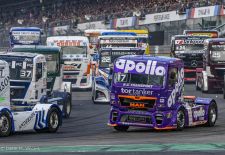 British Race Trucks - MAN Race Trucks in the starting field