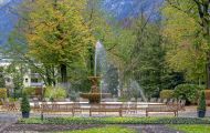 Bayern, Bad Reichenhall - Innenstadt / Kurgarten 04