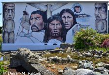 Faszination Vancouver Island - Chemainus, Wandmalereien mit Geschichte.JPG