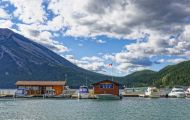 Alberta, Canadian Rockies - Banff Area  Lake Minnewanka Loop Road 05.JPG