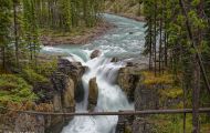 Alberta, Canadian Rockies - Icefields Parkway  Highway 93, Sunwapta Falls 01.JPG
