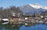 Bayern, Oberbayern - Schönau am Königssee Königssee, Seelände 09.JPG