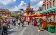 Rheinland-Pfalz, Mainz - Innenstadt / Wochenmarkt 03