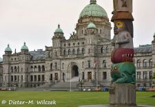 Zauberhaftes Victoria BC - Das British Columbia Parliament Building.JPG