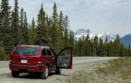 Alberta, Canadian Rockies - Icefields Parkway  Hwy 93, Along the way 01.JPG
