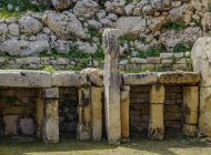 Impressionen aus Gozo - Die Megalith Tempelanlage Ggantija in Xaghra