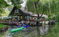 Brandenburg, Lübbenau - Spreewald  Unterwegs auf den Fließen 10.JPG