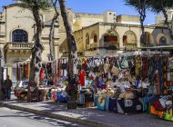 Impressionen aus Gozo - Verkaufsstände am Markt IT Tokk in Victoria