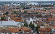 Städte, Belgien - Brügge  Zentrum - Blick vom Belfried 04.JPG
