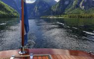 Bayern, Oberbayern - Schönau am Königssee Königssee, Schifffahrt 03.JPG