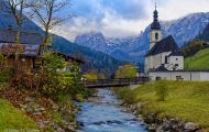 Bayern, Ramsau bei Berchtesgaden - Ort / Malerwinkel 06