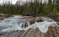 British Columbia, Kootenay Rockies - Yoho National Park  Natural Bridge 05.JPG