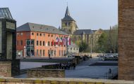 Rheinland-Pfalz, Trier - Innenstadt  Kurfürstliches Palais-Palastgarten 02.JPG