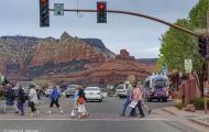 Städte, USA - Arizona  Sedona - Downtown 04.JPG