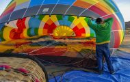 Utah, von oben - Moab area  Hot Air Ballooning 01.JPG